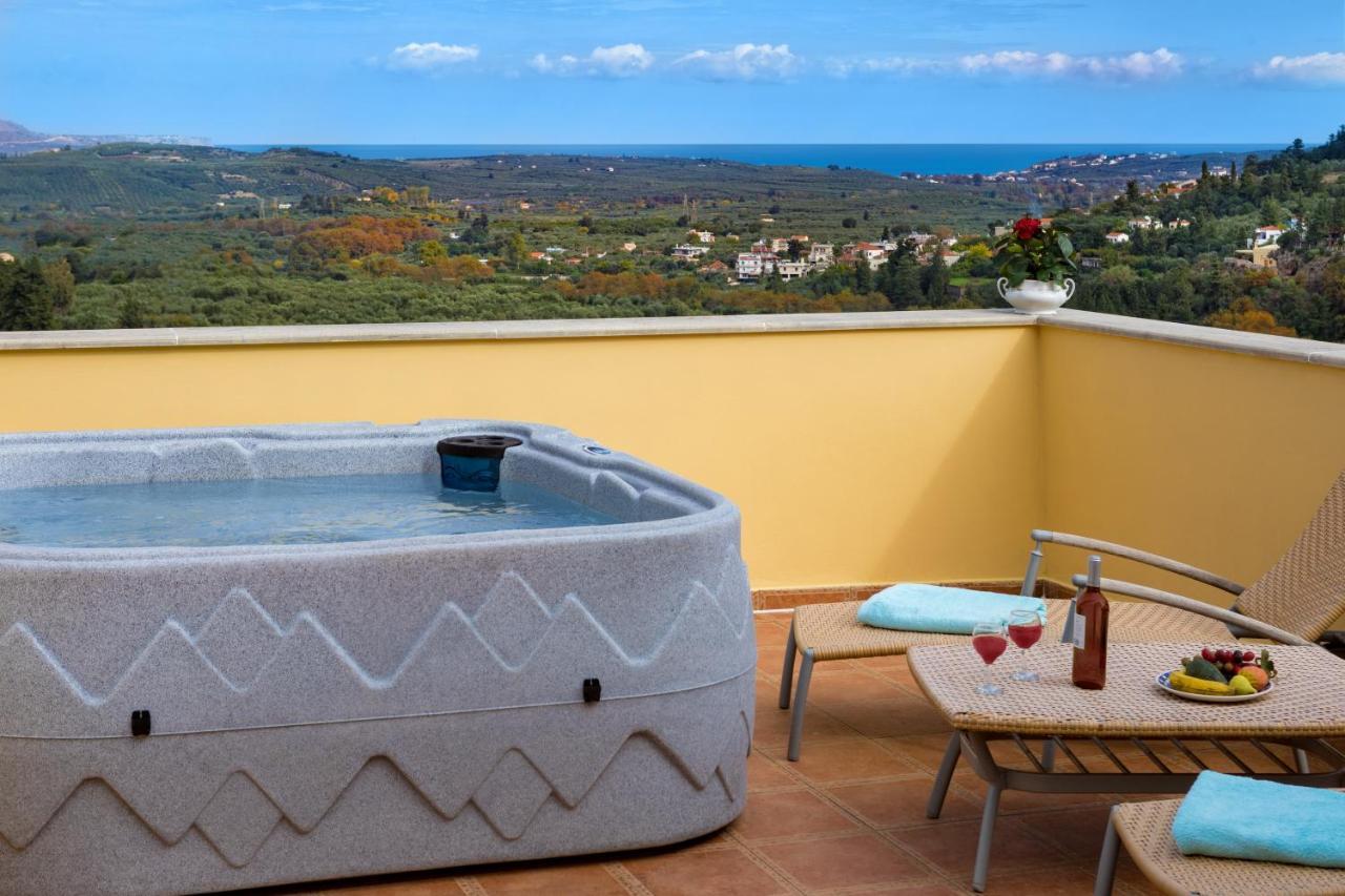 Villa Erontas - Private Heated Jacuzzi Makhairoí 外观 照片
