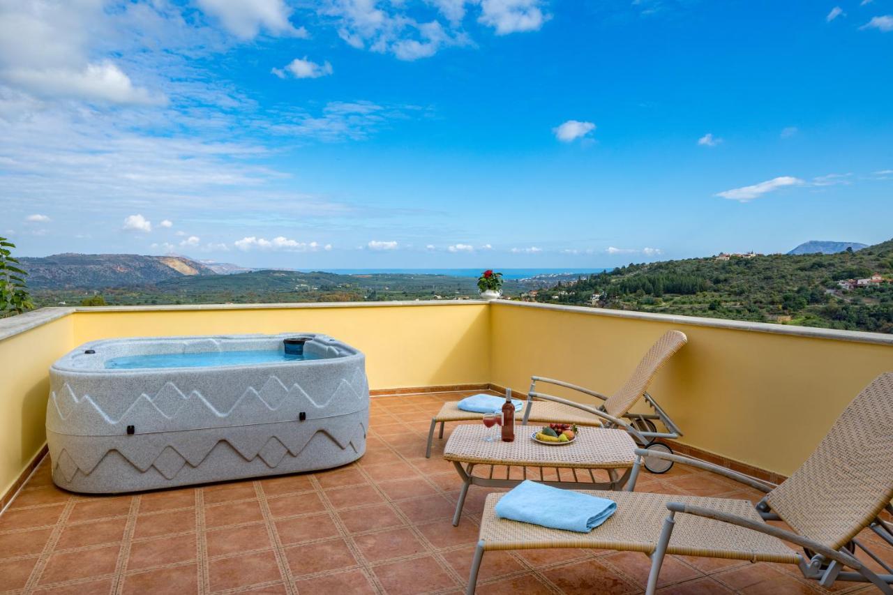 Villa Erontas - Private Heated Jacuzzi Makhairoí 外观 照片