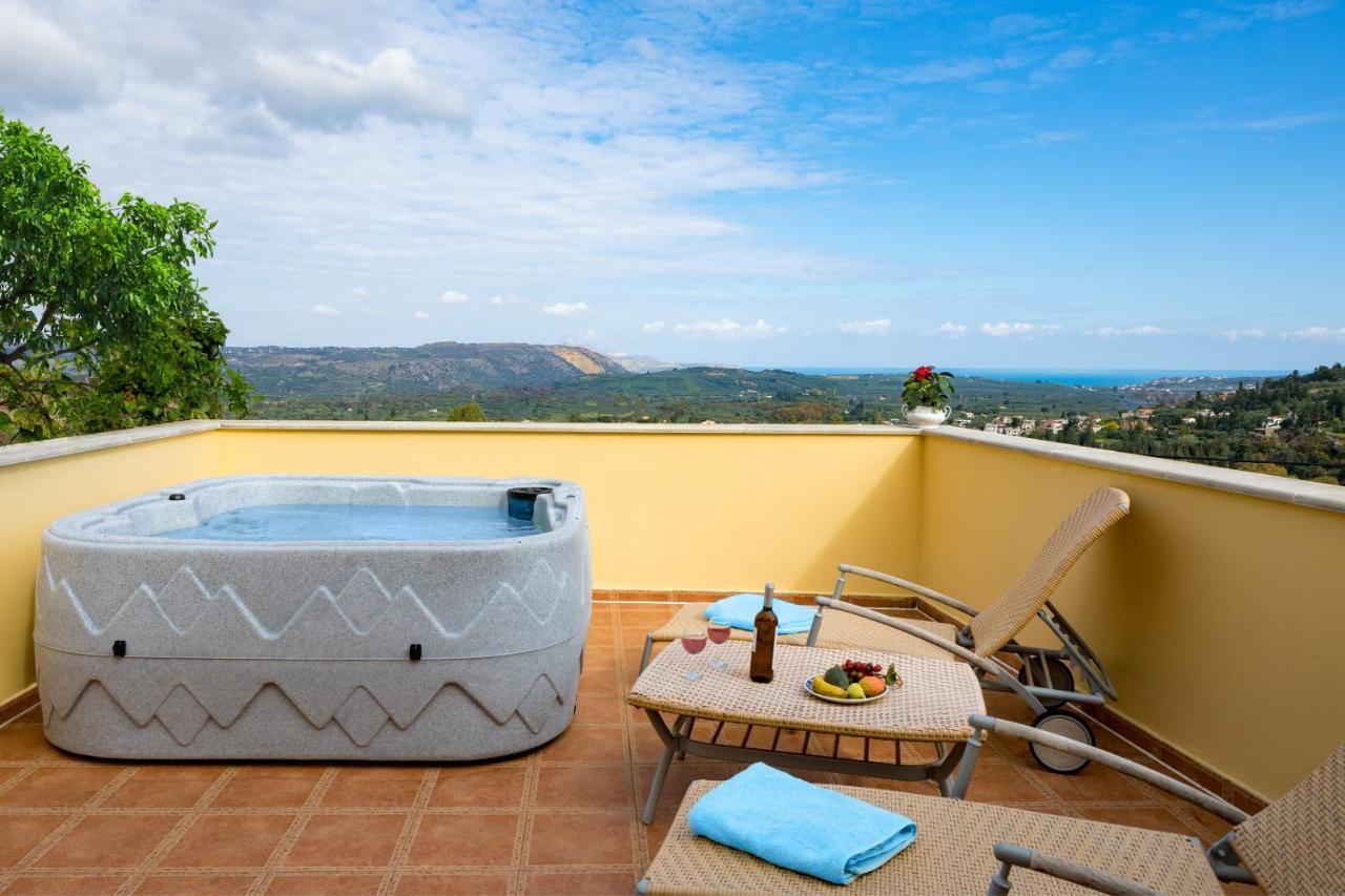 Villa Erontas - Private Heated Jacuzzi Makhairoí 外观 照片