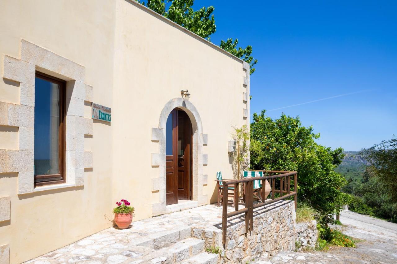 Villa Erontas - Private Heated Jacuzzi Makhairoí 外观 照片